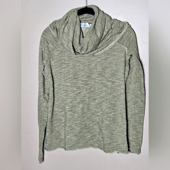Free People Beach Cocoon 100% Cotton Cowl Neck Slow Fashion Pullover, Medium - Picture 1 of 3